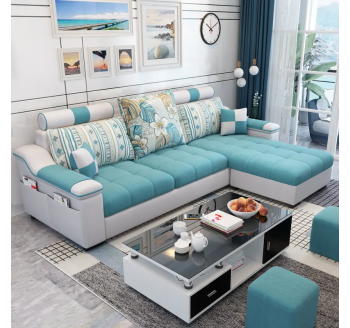 布藝沙發(fā)貴妃式